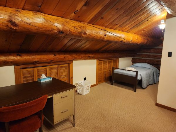 Cabin 9 Loft Area Bed 1