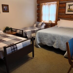 Cabin 6, Room 623, Queen and Two Twin Beds